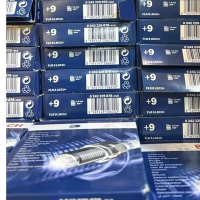 High Quality Auto Parts Platinum Spark Plug FLR8LDCU+9 7404 +8 +42 +45 for CHEVROLET BMW VW SUZUKI Gasoline 0242235666 Bujias