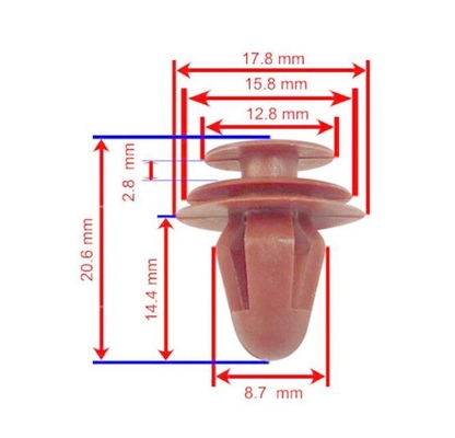 Car Door Trim Panel Retainer Clip 67771-12050 for Toyota