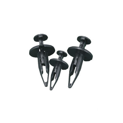 Small Plastic Retainer Clip in Vibrant RED for Easy Storage
