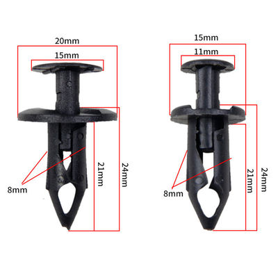 Small Plastic Retainer Clip in Vibrant RED for Easy Storage