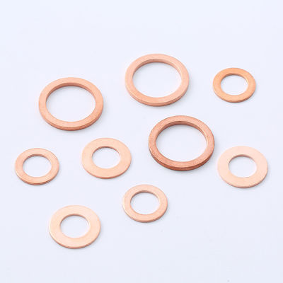 Copper Metric Sealing Washers Assortment Set 8 sizes 150 pcs cooper washer kit