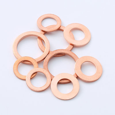 Copper Metric Sealing Washers Assortment Set 8 sizes 120 pcs cooper washer kit