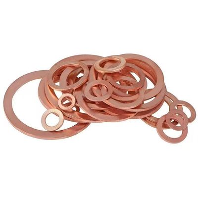 Copper Metric Sealing Washers Assortment Set 8 sizes 80 pcs cooper washer kit