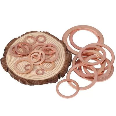Copper Metric Sealing Washers Assortment Set 8 sizes 80 pcs cooper washer kit
