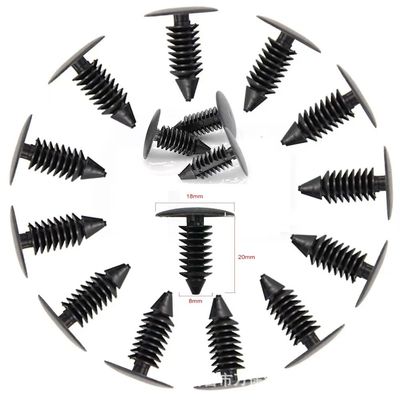 Plastic Trim Panel Clip Auto Body Fastener Clips Car Fasteners Push Door Trim Panel Bumper Retainer Clips