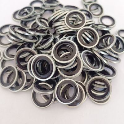 Dowty Washer Assortment 150pc Bonded Oil Seal Metric 6 8 10 12 22 24MM O-Ring Collection