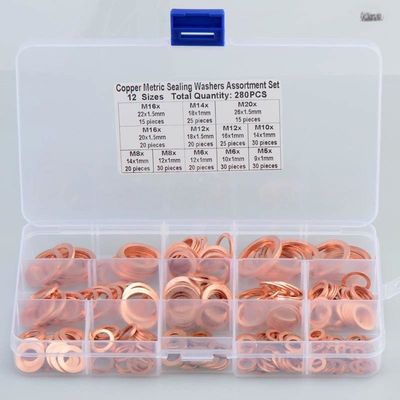 Copper Washer Marine Fuel Injector Washer Sealing Washer