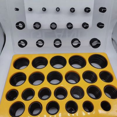 656PCS O Ring Kit 42 Sizes NBR90 Metric Nitrile O Ring Box for CAT