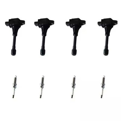 4 Ignition Coil and 4 Spark Plug 22448-ED000 UF549 for 07-18 Nissan Altima L4