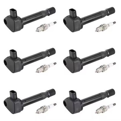 6pcs Ignition Coil With Spark Plug UF267 90919-02234 for Toyota Sienna 3.0L/3.3L  2001-2006