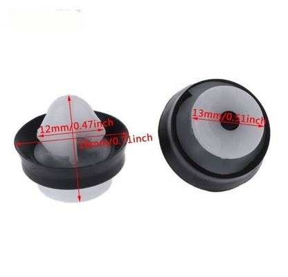 Auto Plastic Interior Trim Door Panel Card Pillar Clip Fastener for Peugeot 207 807