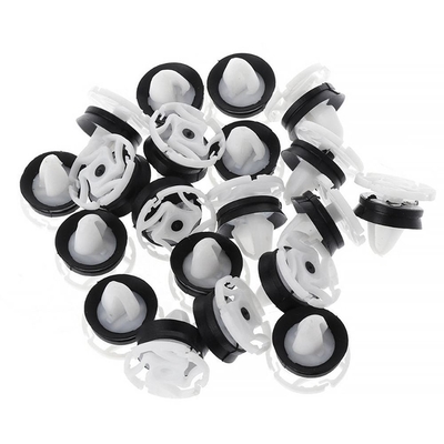 Car Interior Door Card & Trim Panel Retaining Clips Fastener 7703077476 for Peugeot for Renault Black Sealer Plastic
